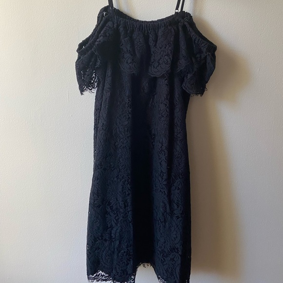 Madewell Lace Off-Shoulder Dress - Picture 2 of 2